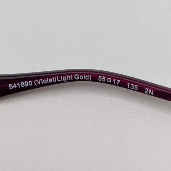 🕶️Frame Only! Coach HC8189 L1610 Sunglasses 55/17 135 /KAD728🕶️ - Picture 3 of 6